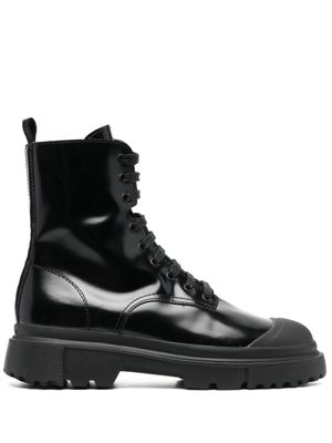 Hogan bottines H619 à lacets - Noir