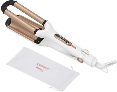 Concept KT2140 Haarstylingapparaat - golftang goud, wit