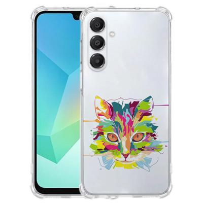 TPU Telefoonhoesje Samsung Galaxy A17 - Cat Color schokabsorberende backcover