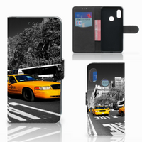 Xiaomi Mi A2 Lite Flip Cover New York Taxi - thumbnail