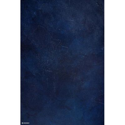 Bresser Achtergronddoek van 100% Katoen - 80 x 120cm - Jeans Blue