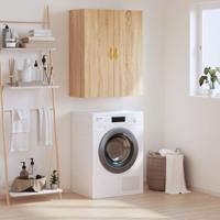 Wandkast 69,5x34x90 cm sonoma eikenkleurig