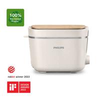 Philips Home Eco Conscious Edition 5000er Serie HD2640/10 Broodrooster Zijdewit, Mat - thumbnail