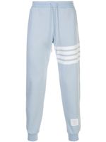Thom Browne pantalon de jogging à détails rayés - Bleu