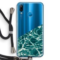 Weerkaatsing water: Huawei P20 Lite Transparant Hoesje met koord