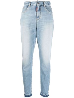 DSQUARED2 jean à coupe droite - Bleu