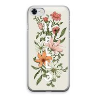 Hello bloemen: iPhone 8 Transparant Hoesje
