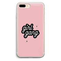 Girl Gang: iPhone 7 Plus Transparant Hoesje