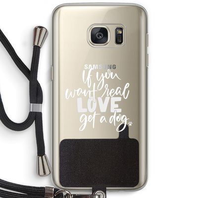 Partner in crime: Samsung Galaxy S7 Transparant Hoesje met koord