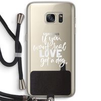 Partner in crime: Samsung Galaxy S7 Transparant Hoesje met koord