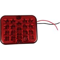 Berger & Schröter Mistlamp Open kabeleinden Mistachterlicht Achter 12 V Rood