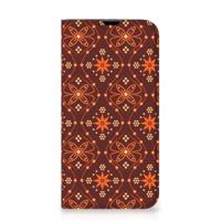 iPhone 13 Pro | Hoesje met Magneet | Batik Brown