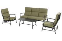 Flora lounge set green black - Hartman