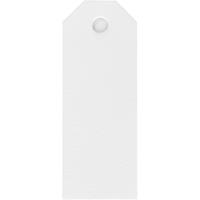 Creativ Company Manilla-labels, afm 3x8 cm, 220 gr, wit, 20 stuk/ 1 doos