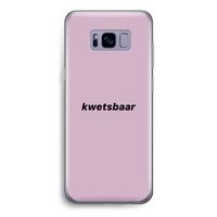 kwetsbaar: Samsung Galaxy S8 Transparant Hoesje kwetsbaar: Samsung Galaxy S8 Transparant Hoesje