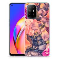 OPPO A94 5G | Reno5 Z | TPU Case | Bosje Bloemen