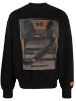 Heron Preston sweat à imprimé graphique - Noir