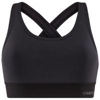 Craft core training bra padded black dames S