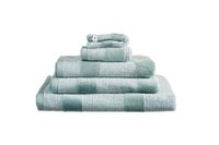 Beddinghouse Beddinghouse Sheer Stripe Washandje Groen 16x22 cm