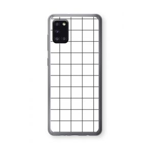 Rooster: Samsung Galaxy A31 Transparant Hoesje