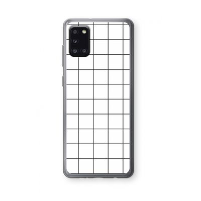 Rooster: Samsung Galaxy A31 Transparant Hoesje