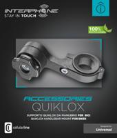 INTERPHONE mobiele telefoon case houder "quiklox" caseholder q-lox for bicycle handleb