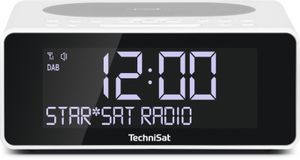 TechniSat Digitradio 52 Klok Digitaal Wit