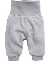 Playshoes Schnizler babybroekje fleece uni grijs Maat - thumbnail