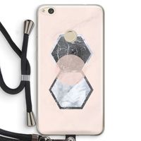 Creatieve toets: Huawei Ascend P8 Lite (2017) Transparant Hoesje met koord
