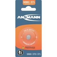 Ansmann Knoopcel 370 1.55 V 1 stuk(s) 24 mAh Zilveroxide Silberoxid Knopfzelle SR69 / SR920 / 370 / 371