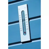 Nature Muurthermometer kelvin 7 aluminium Nature Muurthermometer kelvin 7 aluminium