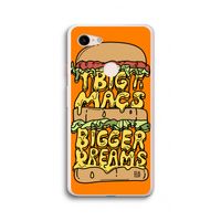 Big Macs Bigger Dreams: Google Pixel 3 XL Transparant Hoesje