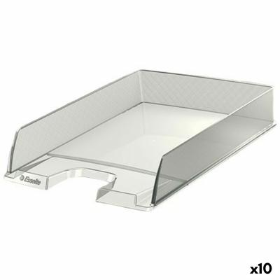 Classificatiebak Esselte Europost polyestyreen A4 Transparant 10 Stuks