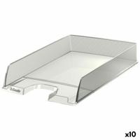 Classificatiebak Esselte Europost polyestyreen A4 Transparant 10 Stuks