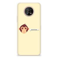 Nokia G50 Telefoonhoesje met Naam Monkey - thumbnail