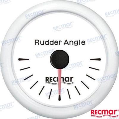 Voltímetros y posición trim RECKY09309 - INDICADOR POSICION TIMON 0/190º R-L BLAN
