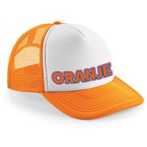 Koningsdag snapback - oranje - voor volwassenen   -