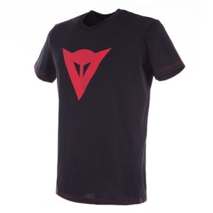 DAINESE Speed Demon T-Shirt, T-shirts en petjes voor de motorrijder, Zwart-Rood