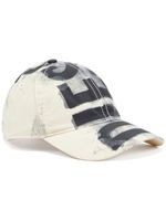 Diesel C-Ewan logo-print cap - Blanc - thumbnail