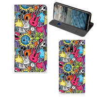 Nokia 2.4 Hippe Standcase Punk Rock