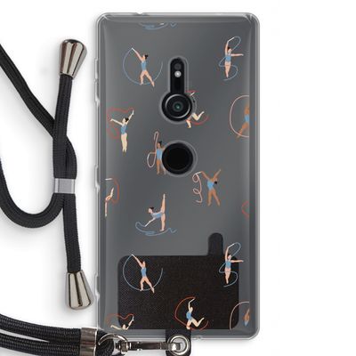 Dancing #3: Sony Xperia XZ2 Transparant Hoesje met koord