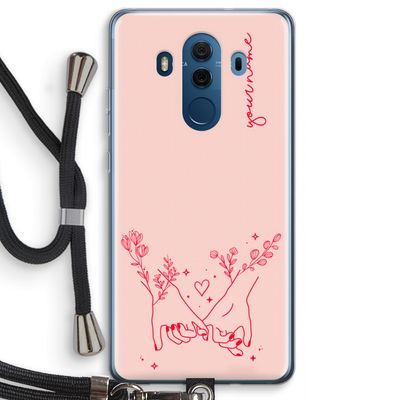 Best Friends: Huawei Mate 10 Pro Transparant Hoesje met koord