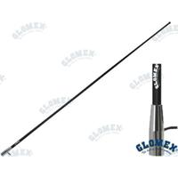 Antena AM/FM GLORA400CRFM/BK - ANTENA AM/FM 1,5m NEGRA ROSCA CROMADA