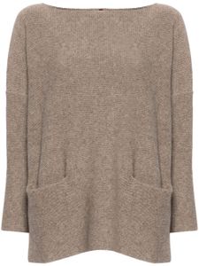 Daniela Gregis Trui met boothals - Beige