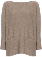 Daniela Gregis Trui met boothals - Beige - thumbnail
