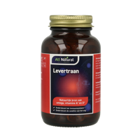 All Natural Levertraan vitamine a & d 100 Capsules