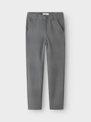 Name it winter broek jongens - grijs - xslim fit - NkmSilas