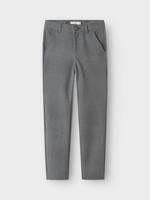 Name it winter broek jongens - grijs - xslim fit - NkmSilas