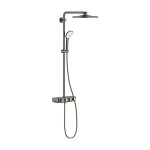 Grohe Regendoucheset Euphoria SmartControl System 31 cm met Glijstang en Handdouche Hard Graphite Geborsteld