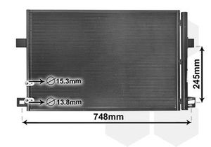 Condensor, airconditioning 58005369